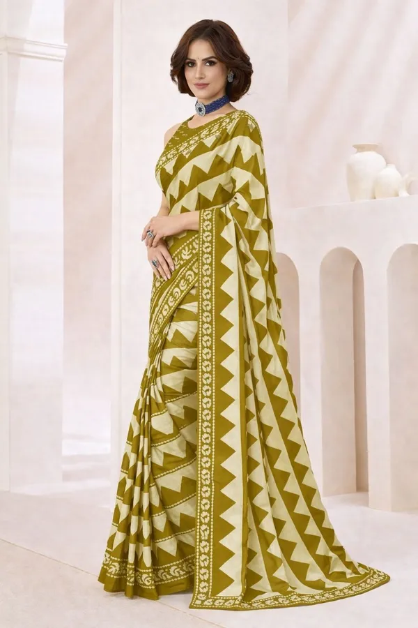 Leelavati_Printed_Ikkat_Pure_Cotton_Saree_Light_Green