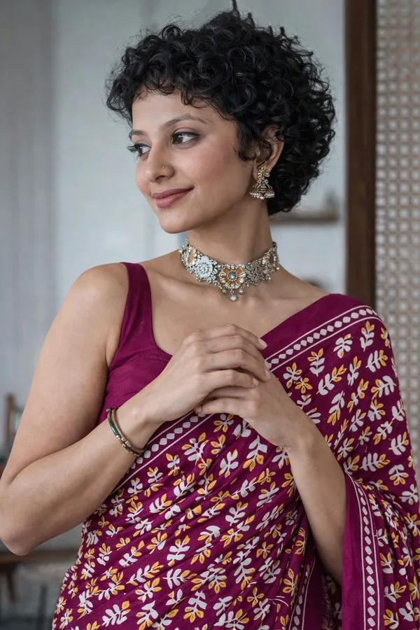 Leelavati_Printed_Floral_Print_Geometric_Print_Blocked_Printed_Daily_Wear_Pure_Cotton_Saree_Pink