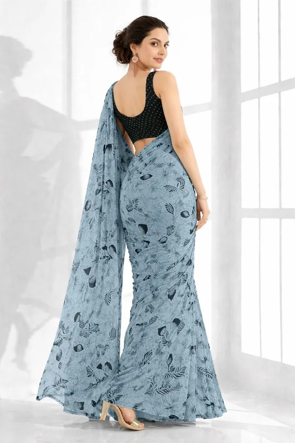 Leelavati_Printed_Floral_Print_Geometric_Print_Blocked_Printed_Daily_Wear_Pure_Cotton_Saree_Grey