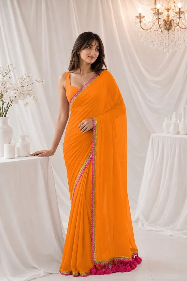 Leelavati_Embroidered_Self_Design_Solid_And_Plain_Bollywood_Pure_Cotton_Saree_Orange