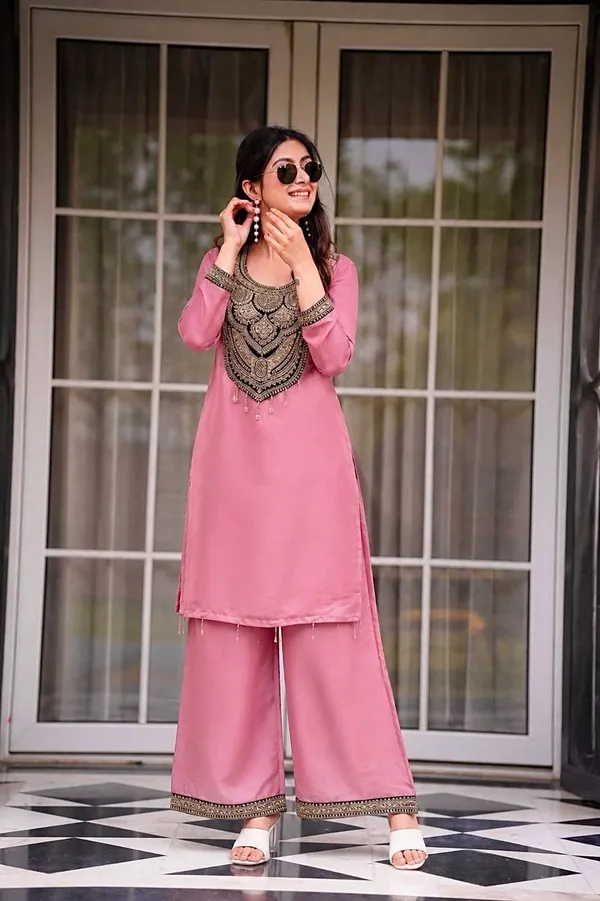 INTRODUSING__NEW_ELEGANT_DESIGN_2_PIECE_CODSET_COLLECTION_IN_BEAUTIFUL_TOP_AND_PLAZZO*_