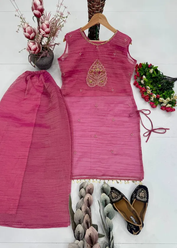 NEW_DESIGNER_HEAVY_SALSA_FABRIC_EMBROIDERY_SEQUENCE_WORK_TOP_WITH_BOTTAM