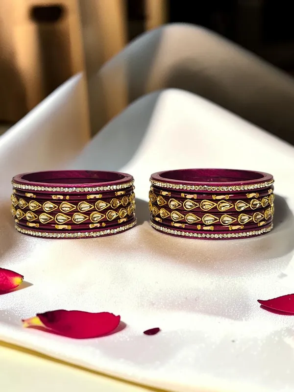 Maroon_Lac_Traditional_Bangle_Set