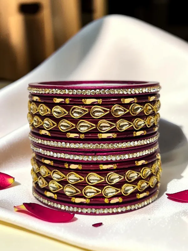 Maroon_Lac_Traditional_Bangle_Set