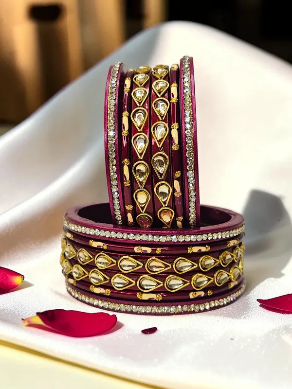 Maroon_Lac_Traditional_Bangle_Set