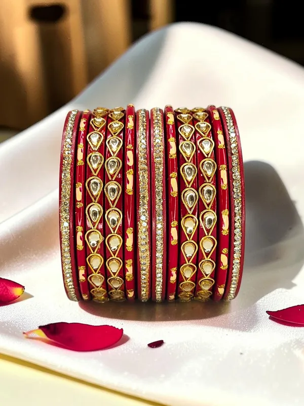 Red_Traditional_Lac_Bangle_Set