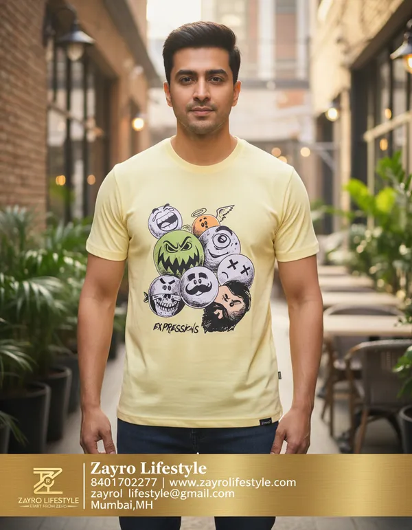 Yellow_Graphic_Print_Oversized_T_Shirt_For_Men