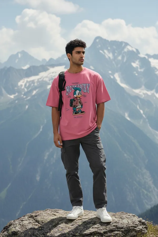 Pink_Graphic_Print_Oversized_T_Shirt_For_Men