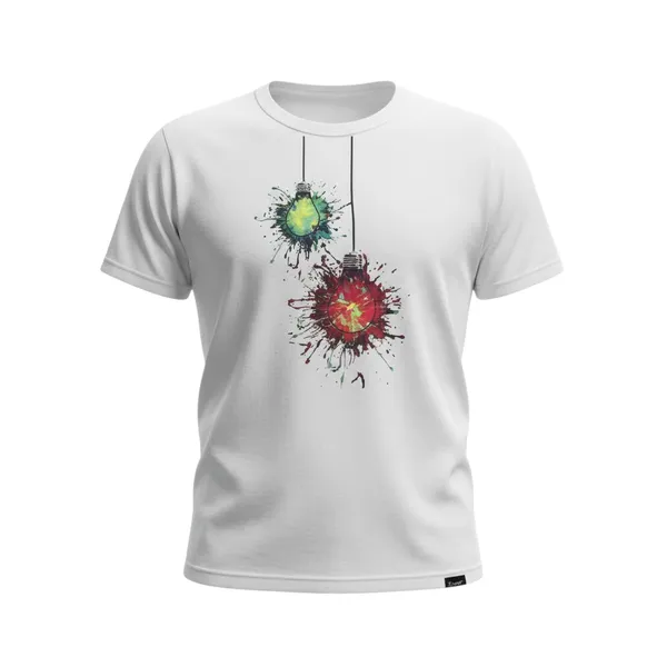 White_Graphic_Print_Oversized_T_Shirt_For_Men