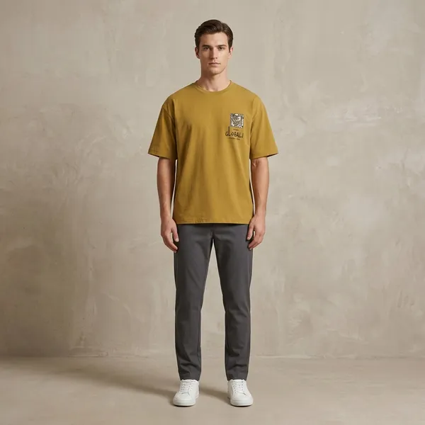 Yellow_Graphic_Print_Oversized_T_Shirt_For_Men