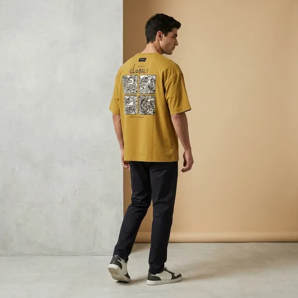 Yellow_Graphic_Print_Oversized_T_Shirt_For_Men