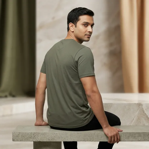 Green_Graphic_Print_T_Shirt_For_Men