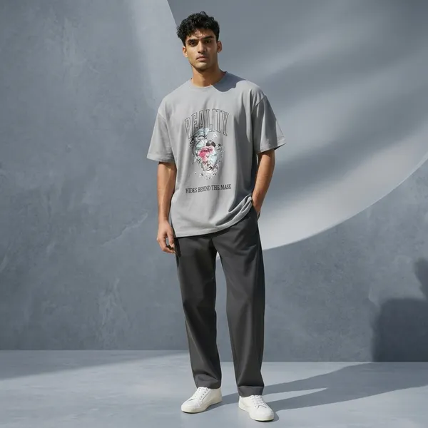 Grey_Graphic_Print_Oversized_T_Shirt_For_Men