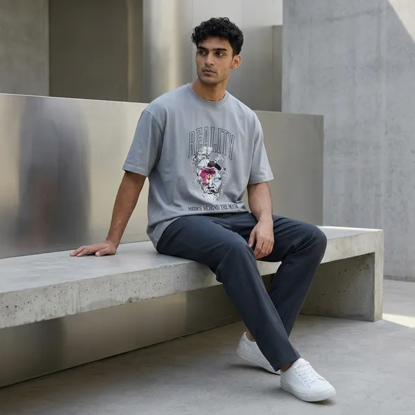 Grey_Graphic_Print_Oversized_T_Shirt_For_Men