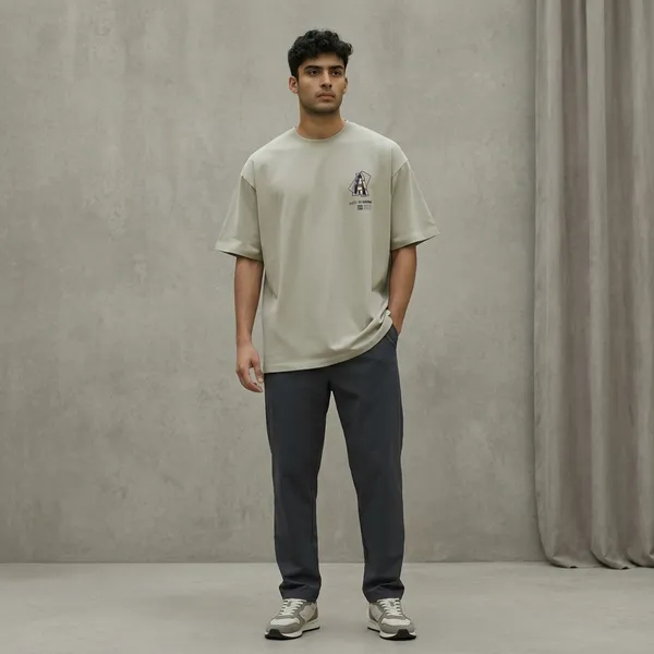 Cream_Graphic_Print_Oversized_T_Shirt_For_Men
