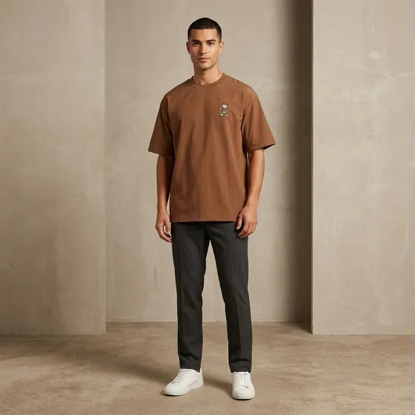 Brown_Graphic_Print_Oversized_T_Shirt_For_Men