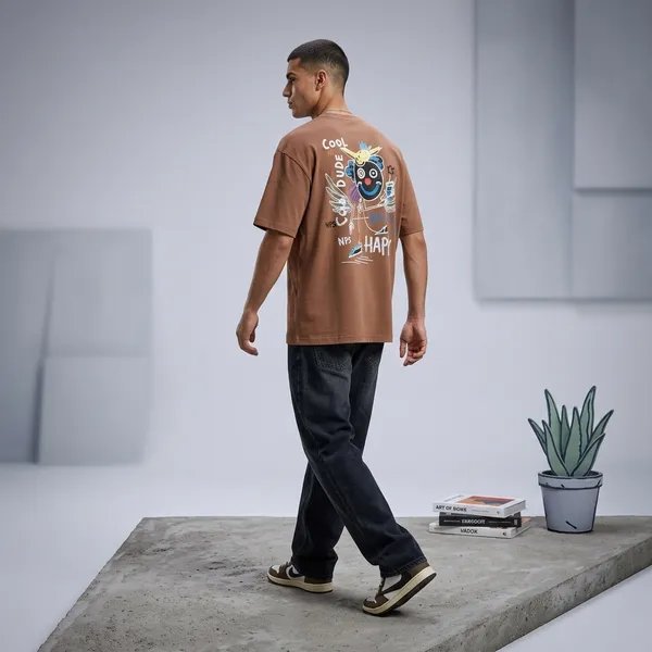 Brown_Graphic_Print_Oversized_T_Shirt_For_Men