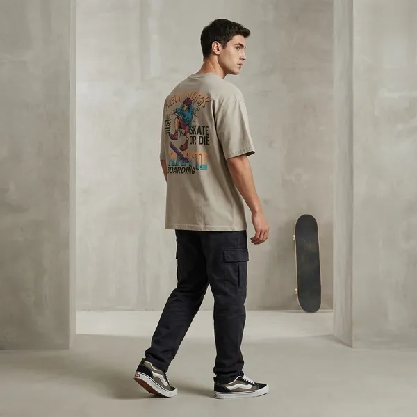 Beige_Graphic_Print_Oversized_T_Shirt_For_Men