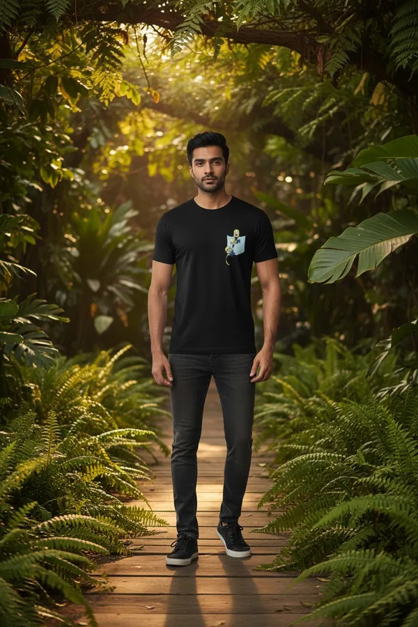 Black_Graphic_Print_T_Shirt_For_Men