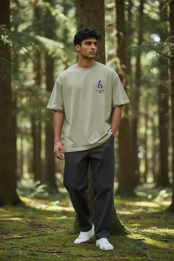 Cream_Graphic_Print_Oversized_T_Shirt_For_Men