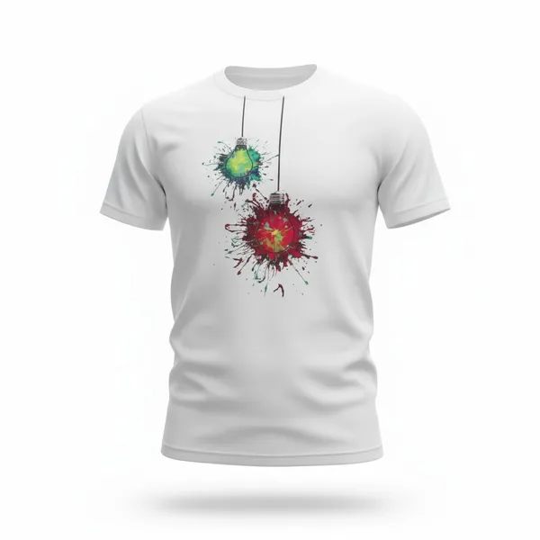 White_Graphic_Print_Oversized_T_Shirt_For_Men