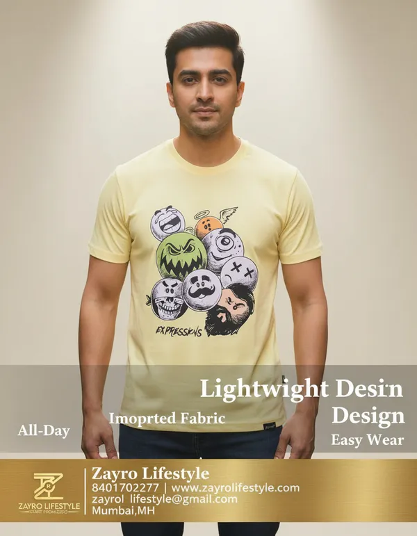 Yellow_Graphic_Print_Oversized_T_Shirt_For_Men