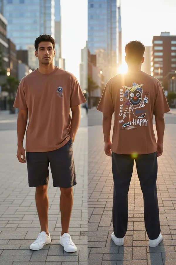 Brown_Graphic_Print_Oversized_T_Shirt_For_Men