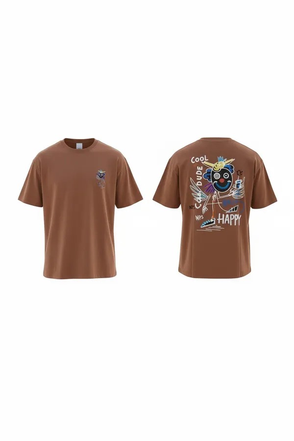 Brown_Graphic_Print_Oversized_T_Shirt_For_Men