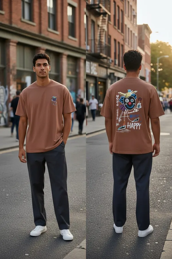Brown_Graphic_Print_Oversized_T_Shirt_For_Men