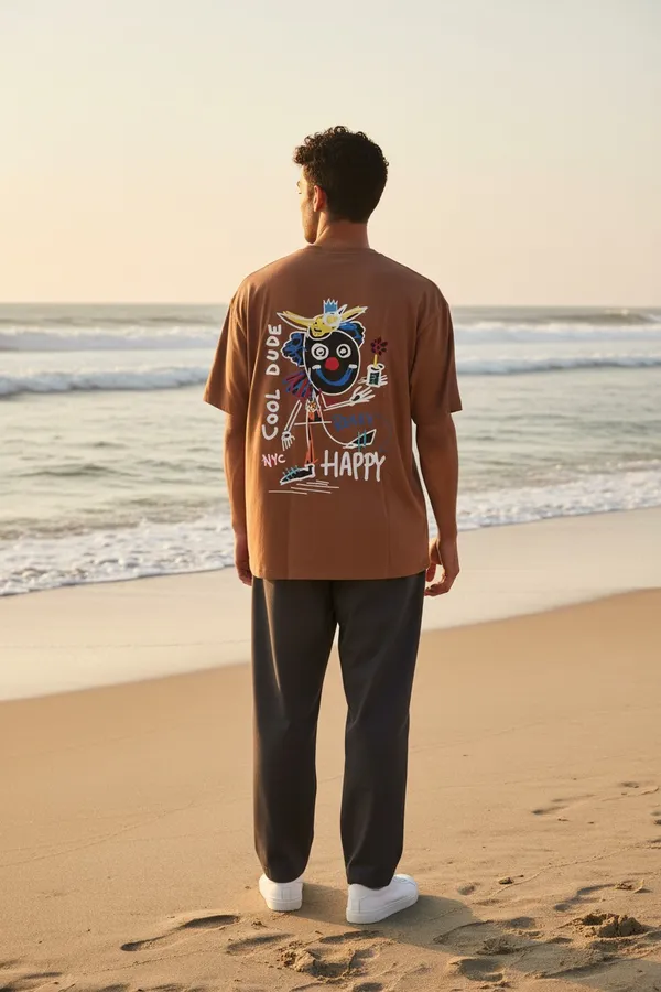 Brown_Graphic_Print_Oversized_T_Shirt_For_Men