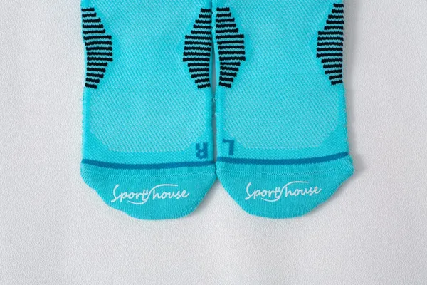 Sky_Blue_Ankle_Length_Sports_Socks_For_Unisex