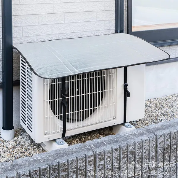 THE_HOMEROOTS_Air_Conditioner_Cover_For_1.5_Ton_(Width:_80_Cm,_Silver)