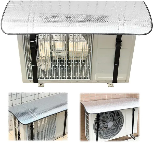 THE_HOMEROOTS_Air_Conditioner_Cover_For_1.5_Ton_(Width:_80_Cm,_Silver)