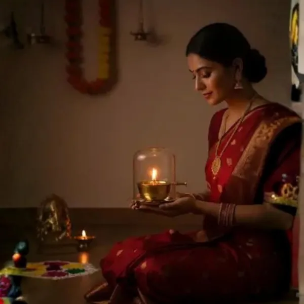THE_HOMEROOTS_Brass_Akhand_Jyot_Diya_with_Glass_Cover_|_Adjustable_Wick_Control_System_|_Long_Burning_Akhand_Deepak_for_Mandir,_Pooja,_Aarti,_Diwali_&_Religious_Ceremonies_|_Traditional_Brass_Oil_Lamp_|__4.5"_Height_(_Size_No._2_)