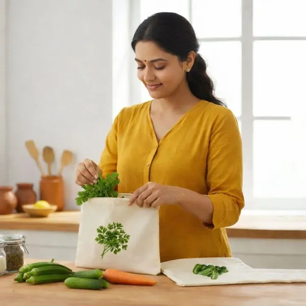THE_HOMEROOTS_Cream_Cotton_Reusable_Vegetable_Bags_For_Fridge_Eco_Friendly_Storage_Bags_For_Kitchen_Organizer_Washable_Breathable_Zipper_Cloth_Bags_For_Vegetables_Cream_Pack_Of_10