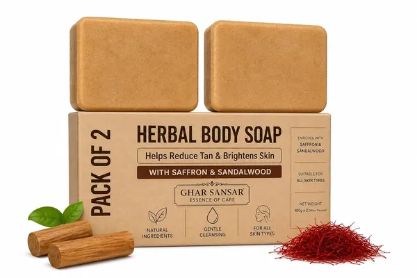 THE_HOMEROOTS_Ghar_Magic_Soap_Tan_Removal_Sandalwood_Saffron_Magic_Soaps_For_Bath_Paraben_Free_Chandan_Kesar_Bath_Soaps_Handmade_Soap_For_Glowing_Skin_Brightening_For_Men_Women_Pack_Of_2
