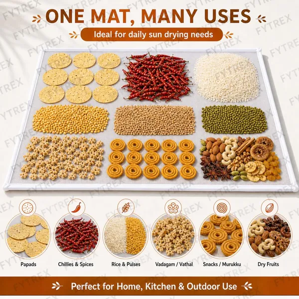The_Home_Roots_Papad_Drying_Cloth_With_Protective_Net_Zipper_Unbleached_Thin_Cotton_Drying_Sheet_For_Papad_Vadiyalu_Sabudana_Spices_Grains_Millets_29_X_36_Inches