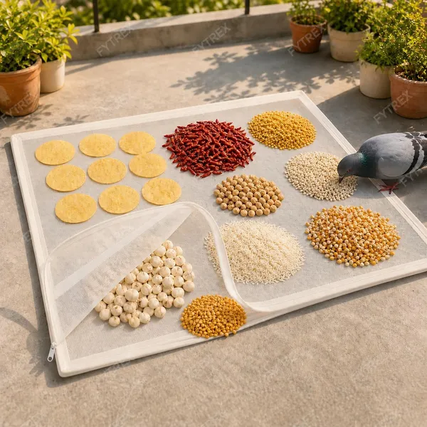The_Home_Roots_Papad_Drying_Cloth_With_Protective_Net_Zipper_Unbleached_Thin_Cotton_Drying_Sheet_For_Papad_Vadiyalu_Sabudana_Spices_Grains_Millets_29_X_36_Inches