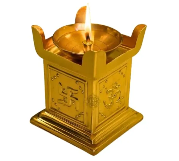 The_Home_Roots_Brass_Diya_For_Puja_Pure_Tulsi_Deepak_Oil_Lamp_For_Diwali_Pooja_Room_Home_Temple_Traditional_Brass_Oil_Lamp_For_Festive_Decoration_And_Daily_Worship