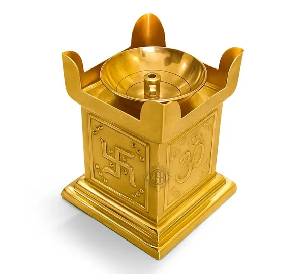 The_Home_Roots_Brass_Diya_For_Puja_Pure_Tulsi_Deepak_Oil_Lamp_For_Diwali_Pooja_Room_Home_Temple_Traditional_Brass_Oil_Lamp_For_Festive_Decoration_And_Daily_Worship