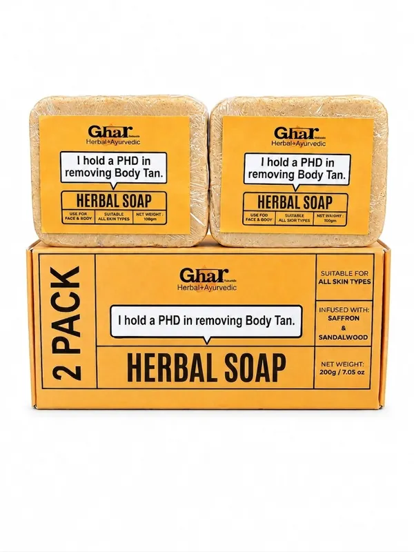 THE_HOMEROOTS_Ghar_Magic_Soap_Tan_Removal_Sandalwood_Saffron_Magic_Soaps_For_Bath_Paraben_Free_Chandan_Kesar_Bath_Soaps_Handmade_Soap_For_Glowing_Skin_Brightening_For_Men_Women-_Pack_Of_2