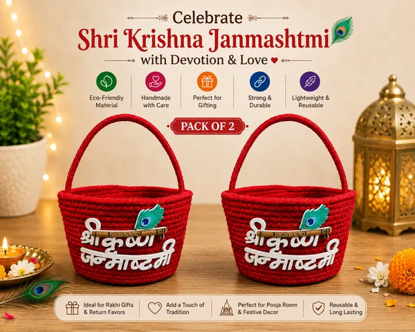 THE_HOMEROOTS_Shri_Krishna_Janmashtami_Jute_Cotton_Gift_Basket_|_Eco-Friendly_Handmade_Return_Gift_Hamper_Basket_with_Handle_|_Multi-Purpose_Pooja_Basket_for_Janmashtami,_Baby_Shower,_Return_Favors,_Gift_Packing_|_7_x_5_Inch_|_Pack_of_2