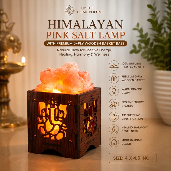 THE_HOME_ROOTS_Himalayan_Pink_Salt_Lamp_with_Ganesh_Ji_Design_|_Premium_5-Ply_Wooden_Basket_Base_(4_x_4.5_Inch)_|_Natural_Himalayan_Rock_Salt_Crystal_Lamp_|_Warm_Orange_Glow_Night_Light_for_Positive_Energy,_Vastu,_Healing,_Harmony,_Meditation,_Air_Purification_&_Modern_Home_Decor