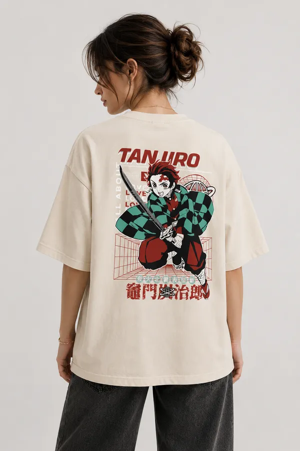Cream_Cotton_Oversized_T_Shirt_For_Unisex