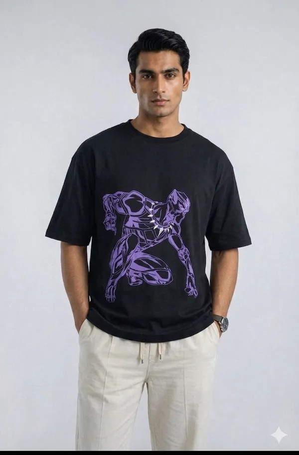 Black_Cotton_Oversized_T_Shirt_For_Unisex