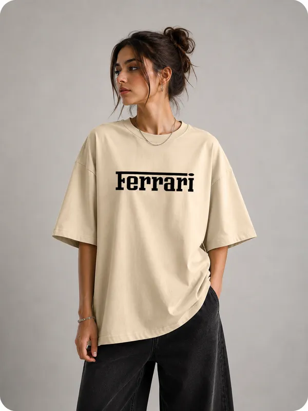 Beige_Cotton_Oversized_T_Shirt_For_Unisex