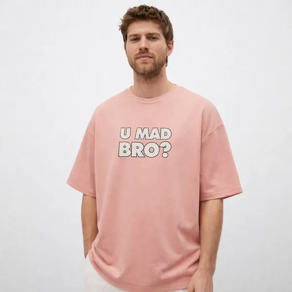 Peach_Cotton_Oversized_T_Shirt_For_Unisex