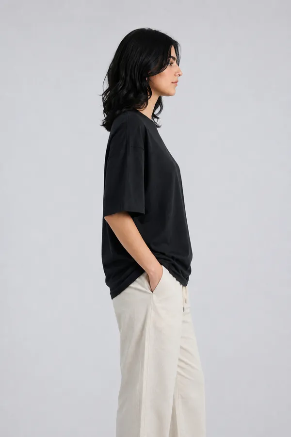 Black_Cotton_Oversized_T_Shirt_For_Unisex