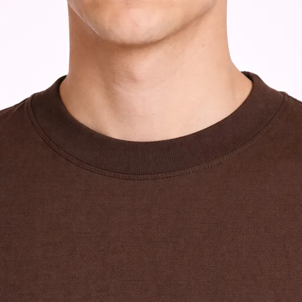 Brown_Cotton_Oversized_T_Shirt_For_Unisex