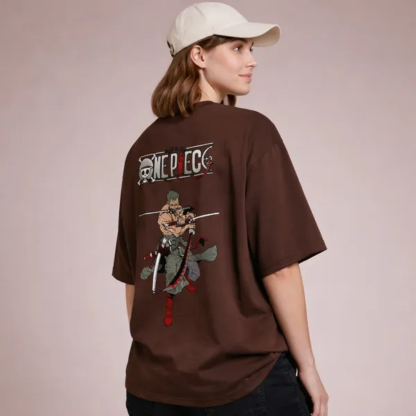 Brown_Cotton_Oversized_T_Shirt_For_Unisex